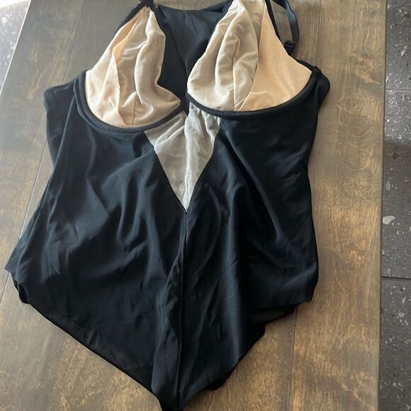 NWT Popilush The Shapewear Built-in Lace Backless V Neck Wide Leg Bodysuit - Picture 10 of 16